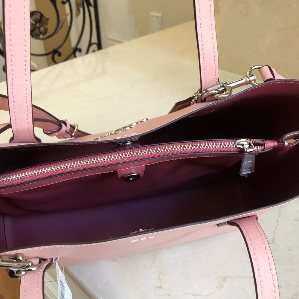 NWT Coach leather avenue carryall tote handbag - Picture 3 of 5